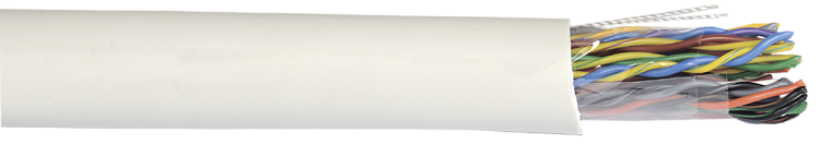 Кабель витая пара (UTP, FTP) кабель связи витая пара f/utp, кат.5e 10х2х24awg solid, pvc, 500м, серый | lc1-c5e10-311 | itk купить в Эфир Электро
