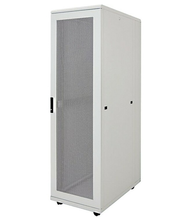 Шкафы и стойки телекоммуникационные 19 шкаф серв. 19", 42u, 600х1000, перф.двери сер. (место 1) | ls35-42u61-pp-1 | itk купить в Эфир Электро