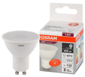 Лампы (источники света) лампа светодиодная led value par16 5w/840 230v gu10 10x1 | 4058075581364 | osram выгодная цена