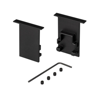 1Ленты светодиодные заглушка sl-comfort-2542-f black глухая (arlight, металл) | 031782 | arlight выгодная цена