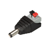 Ленты светодиодные коннектор arl-mono-2pin-m (jack 5.5) (arlight, -) | 030747 | arlight выгодная цена
