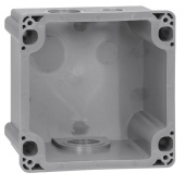 Разъемы промышленные коробка с одним ответстием под сальник hypra prisinter - ip 44/55 - 2к+з/3к+з/3к+н+з - 63 а - пластик | 053749 | legrand выгодная цена