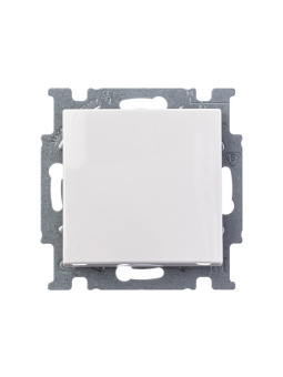 1Розетки, выключатели, звонки электрические abb basic 55 альп. белый выключатель перекрёстный 1-клавишный | 1012-0-2145  | 2cka001012a2145 | abb выгодная цена