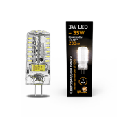 Лампы (источники света) лампа светодиодная led 3вт g4 ac150-265в 2700к | 107707103 | gauss выгодная цена
