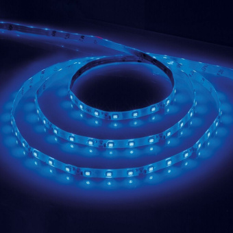 1Ленты светодиодные лента светодиодная ls603/ 60smd(2835)/м 4.8вт/м 12v 5000*8*1.22мм синий | 27673 | feron выгодная цена