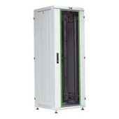 Шкафы и стойки телекоммуникационные 19 шкаф сетевой 19" linea n 33u 600х800 мм стеклянная передняя дверь серый | ln35-33u68-g | itk выгодная цена