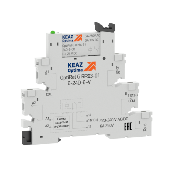 1Реле optirel g rm38-51-24u-6-v-co-s| 280981 | кэаз выгодная цена
