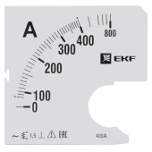 Измерительное оборудование шкала сменная для a961 400/5а-1,5 ekf proxima | s-a961-400 | ekf выгодная цена