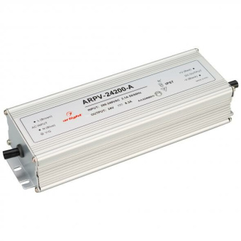 1Ленты светодиодные блок питания arpv-st24200-a (24v, 8.3a, 200w) | 024089(1) | arlight выгодная цена