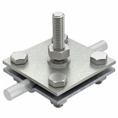 BETTERMANN крестовой соединитель для круглых и плоских проводников (252 gb 10x45) | 5312657 | obo bettermann выгодная цена
