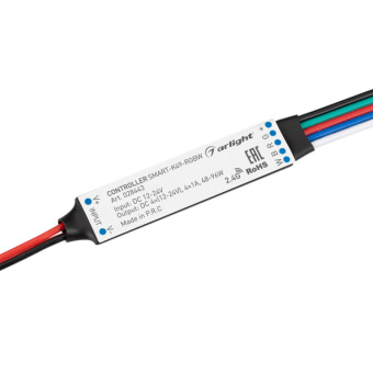 1Ленты светодиодные контроллер smart-k49-rgbw (12-24v, 4x1a, 2.4g) | 028443 | arlight выгодная цена