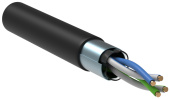 Кабель витая пара (UTP, FTP) витая пара f/utp 5e 24awg 2pr ldpe 1м черн. 305м рф generica | bc3-c5e02-339-305-r-g | iek выгодная цена