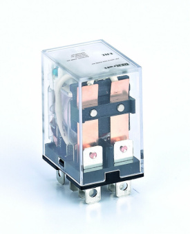 1Реле промежуточное реле 2 конт. с led инд. 10а 24в dc пр-102 | 23904dek | dekraft выгодная цена