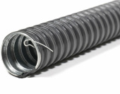Металлорукав металлорукав в пвх изоляции мрпи нг 12 (50 м/уп.) черный с протяжкой гофроматик | zeta44401 | зэтарус выгодная цена