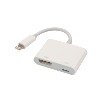 1Разъемы, переходники, делители TV переходник lightning (male) - hdmi (female) rexant |18-4152 | rexant выгодная цена