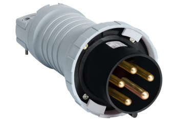 1Разъемы промышленные вилка кабельная 4125p5w, 125а, 3p+n+e, ip67, 5ч | 2cma126658r1000 | abb выгодная цена
