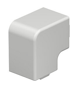 1Кабельные каналы крышка плоского угла кабельного канала wdk 40x40 мм (пвх,светло-серый) (wdk hf40040lgr) | 6183336 | obo bettermann выгодная цена