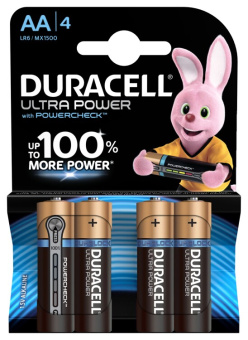 1Элементы питания и аккумуляторы батарейки duracell lr6-4bl ultra | б0038761 | duracell выгодная цена