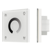 Ленты светодиодные панель smart-p4-dim-g-in white (12-24v, 4x3a, sens, 2.4g) (arlight, ip20 пластик, 5 лет) | 034774 | arlight выгодная цена