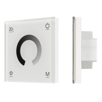 1Ленты светодиодные панель smart-p4-dim-g-in white (12-24v, 4x3a, sens, 2.4g) (arlight, ip20 пластик, 5 лет) | 034774 | arlight выгодная цена