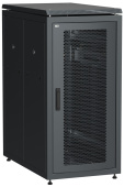 Шкафы и стойки телекоммуникационные 19 шкаф сетевой 19" linea n 24u 600х1000 мм перфорированная передняя дверь черный | ln05-24u61-p | itk выгодная цена