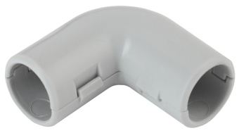 1Трубы и аксессуары ug-32 аксессуары для труб и металлорукава эра угол 90 гр.(серый) соединительный для трубы 32мм (10шт) | б0036837 | эра выгодная цена