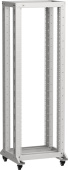 Шкафы и стойки телекоммуникационные 19 itk linea f стойка 2-рамная на рол. 47u 600х600мм серая | lf35-47u66-2rm | itk выгодная цена