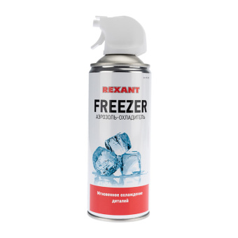 1Бытовая и строительная химия freezer 400 мл аэрозоль охладитель | 85-0005 | rexant выгодная цена