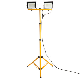 1Прожекторы прожектор светодиодный ll-502 квадрат 2*30w 6400к 220v черный ip65 (на штативе) | 29567 | feron выгодная цена