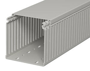 1Кабельные каналы кабель-канал перфорированный lkv 100x100x2000 мм пвх серый ral7030 | 6178341 | obo bettermann выгодная цена