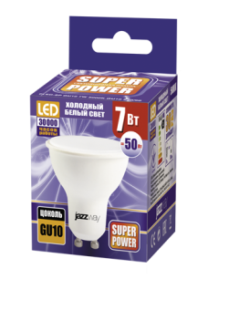 1Лампы (источники света) лампа светодиодная led 7вт gu10 220в 5000к pled- sp отражатель (рефлектор) | 1033574 | jazzway выгодная цена