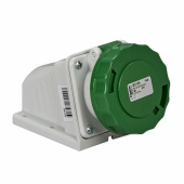 Разъемы промышленные настенная розетка 16a 2p 24/48v 401-500 гц ip67 | 82161 | schneider electric выгодная цена