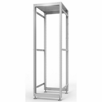 1Шкафы и стойки телекоммуникационные 19 открытая двухрамная стойка 19" 45u с регулируемой глубиной 600-1000мм (состоит из 2 коробок) | 04-2714 | rexant выгодная цена