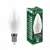 Лампы (источники света) лампа светодиодная sbc3711 11w 4000k 230v e14 c37 свеча | 55133 | saffit выгодная цена