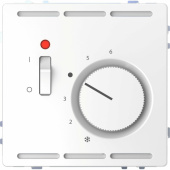 Розетки, выключатели, звонки электрические d-life терморегулятор с центр. пл. с выкл.230в, бел. лотос, sd | mtn5760-6035 | schneider electric выгодная цена