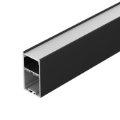 Ленты светодиодные профиль с экраном sl-line-3667-2500 black+opal | 027987 | arlight выгодная цена