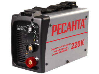 1Электроинструмент, силовая техника сварочный аппарат инверторный саи220к(компакт) | 65/37 | ресанта выгодная цена