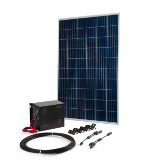 1Источники бесперебойного питания (ИБП) комплект teplocom solar-800 + солнечная панель 250вт, кабель 10 м mc4 коннекторы | 2410 | бастион выгодная цена