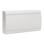Шкафы, боксы и аксессуары щит распределительный щрн-п-18 "slimbox" белая дверца ip41 proxima | sb-n-18w | ekf выгодная цена