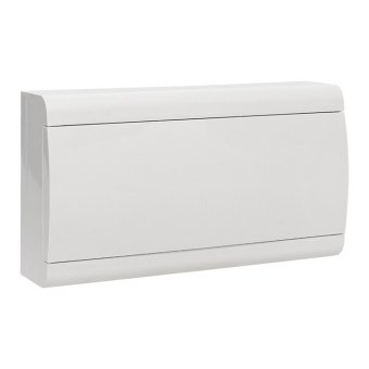 1Шкафы, боксы и аксессуары щит распределительный щрн-п-18 "slimbox" белая дверца ip41 proxima | sb-n-18w | ekf выгодная цена