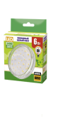 Лампы (источники света) лампа светодиодная led 6вт gx53 220в 5000к pled- eco-gx53 clear таблетка (плоский цилиндр) | 2852090 | jazzway выгодная цена