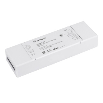 1Ленты светодиодные контроллер smart-k41-multi-push-suf (12-48v, 5x6a, rgb-mix, 2.4g) (arlight, ip20 пластик, 5 лет) | 032988 | arlight выгодная цена