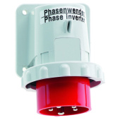 Разъемы промышленные вилка настенная 16a 5p 400v 6h ip67 фланец 84 x 84 фазоинвертор i 2607-bals i bals выгодная цена