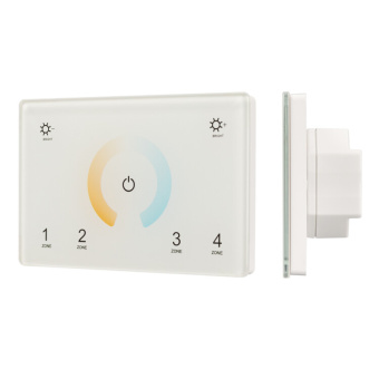 1Ленты светодиодные панель sens smart-p81-mix white (230v, 4 зоны, 2.4g) (arlight, ip20 пластик, 5 лет) | 028400 | arlight выгодная цена