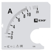 Измерительное оборудование шкала сменная для a961 10/5а-1,5 ekf proxima | s-a961-10 | ekf выгодная цена