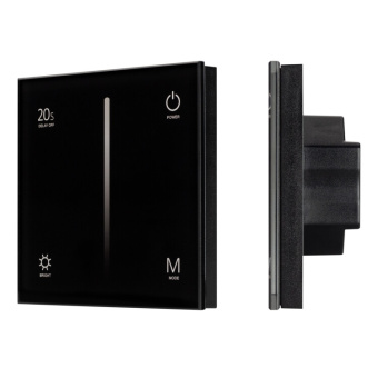 1Ленты светодиодные панель smart-p6-dim-g-in black (12-24v, 4x3a, sens, 2.4g) (arlight, ip20 пластик, 5 лет) | 034780 | arlight выгодная цена
