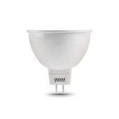 Лампы (источники света) лампа светодиодная elementary mr16 5.5w 3000к gu5.3 (3 лампы в упаковке) led 1/40 | 13516t | gauss выгодная цена