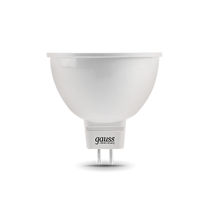 1Лампы (источники света) лампа светодиодная elementary mr16 5.5w 3000к gu5.3 (3 лампы в упаковке) led 1/40 | 13516t | gauss выгодная цена
