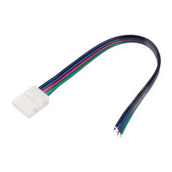 1Ленты светодиодные коннектор выводной fix-rgb-10mm-150mm-x1 (4-pin) | 023952 | arlight выгодная цена