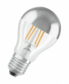 Лампы (источники света) лампа светодиодная led retrofit classic a mirror 50 6,5 w/2700k e27 | 4058075427860 | osram выгодная цена